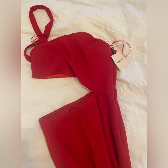 Revolve red jumpsuit NWT - Picture 2 of 4